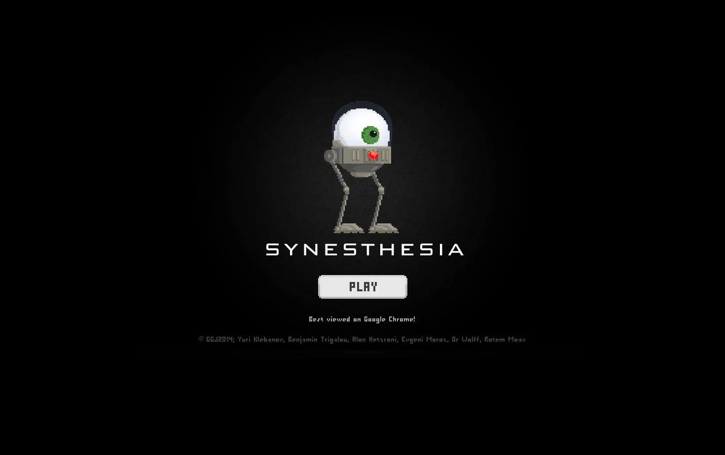 Synesthesia in Space 页面快照